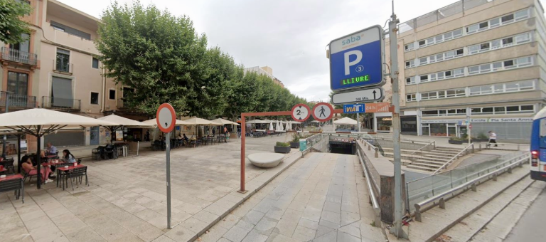 Parking Saba Plaza Santa Anna - Mataró